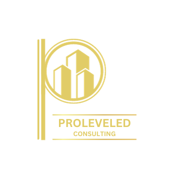 Proleveled Biz construction consulting business logo